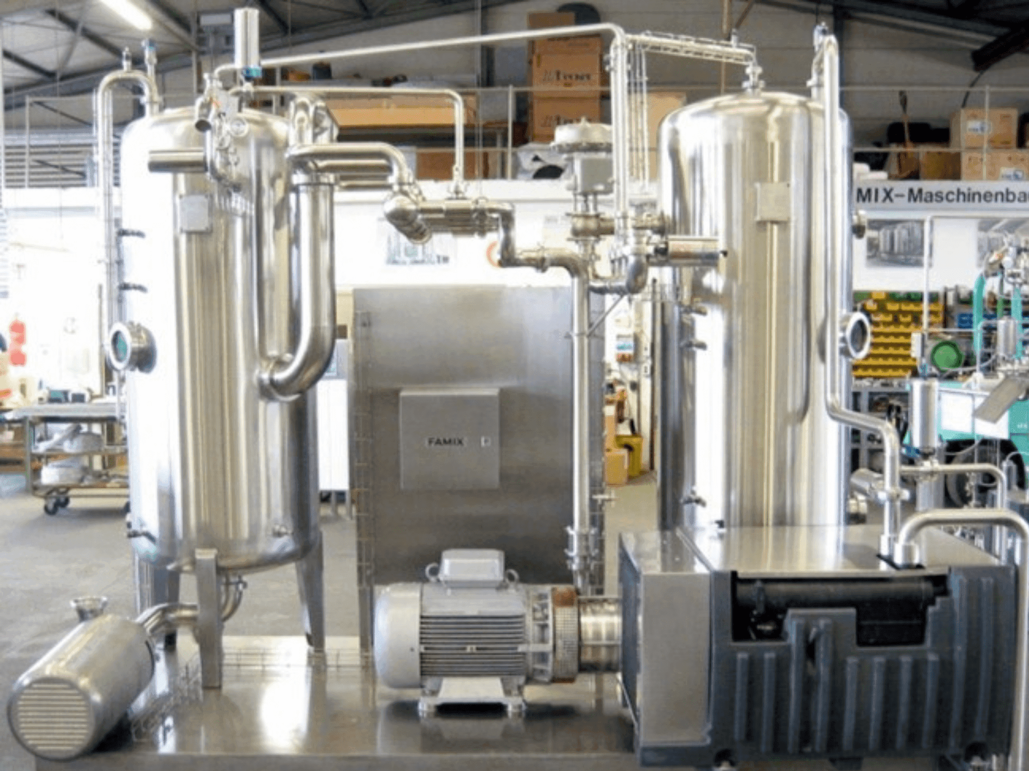 منظر جانبي ل H. FALTERBAUM FAMIX-MASCHINENENBAU GMBH FAMIX 50000 