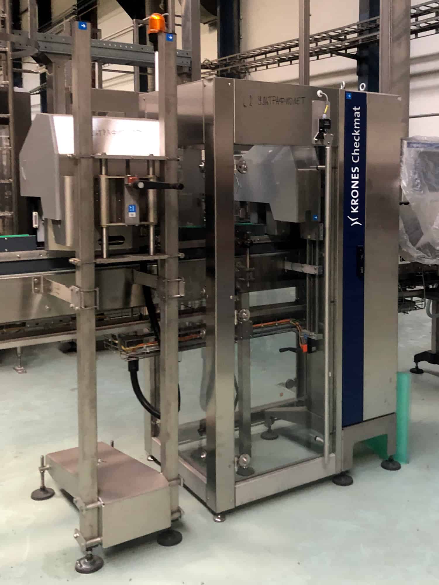 المنظر الأيمن لخط زجاج كرونز أحادي الاتجاه 