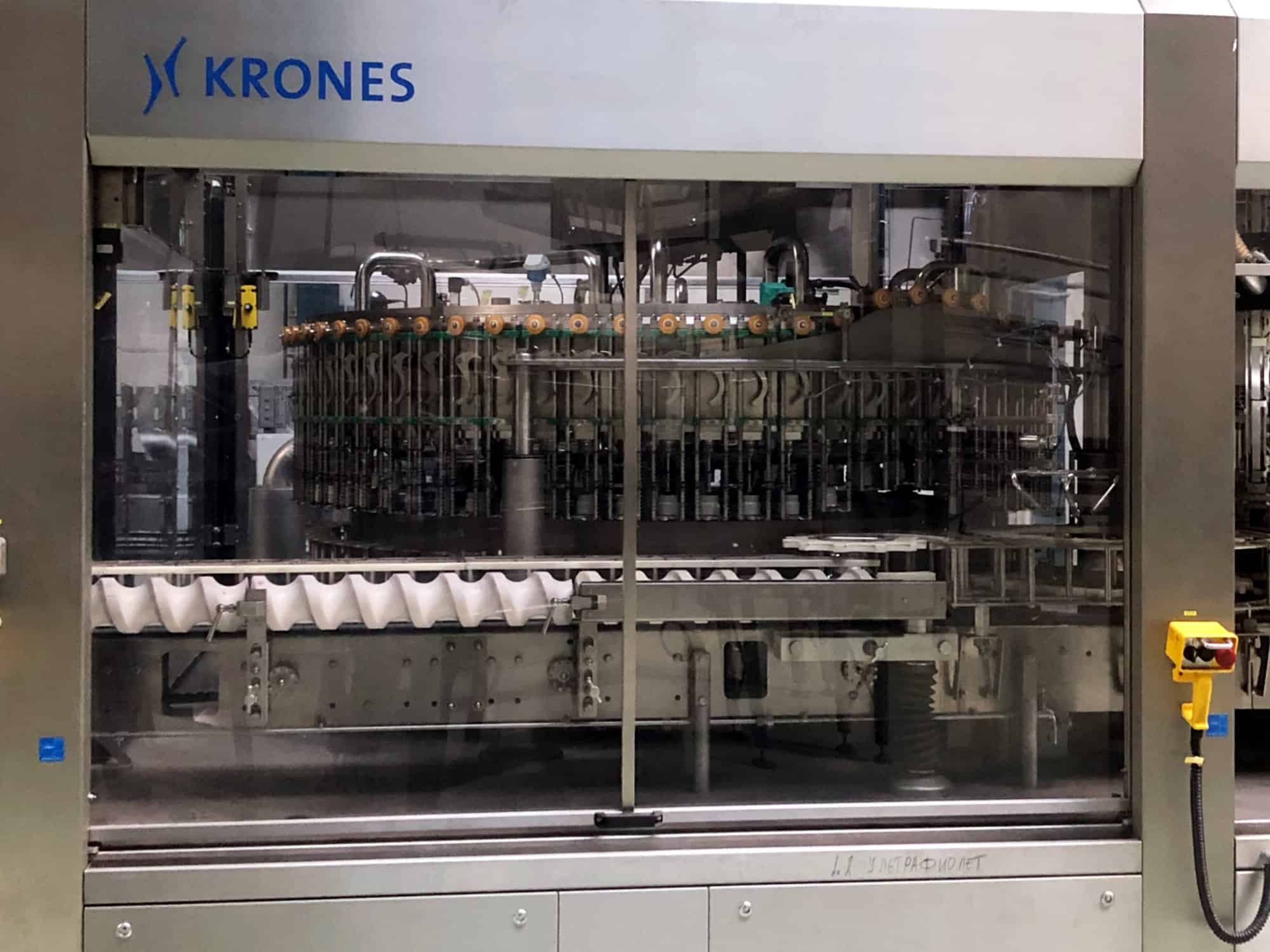 منظر أمامي لخط كرونز الزجاجي أحادي الاتجاه 