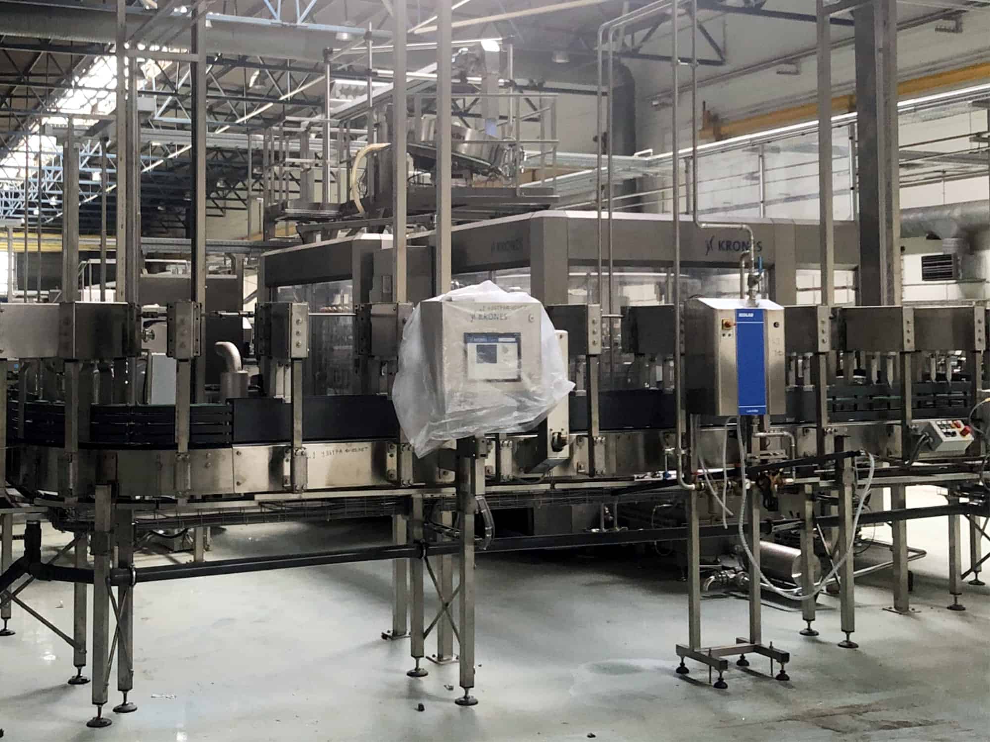 المنظر الأيمن لخط زجاج كرونز أحادي الاتجاه 