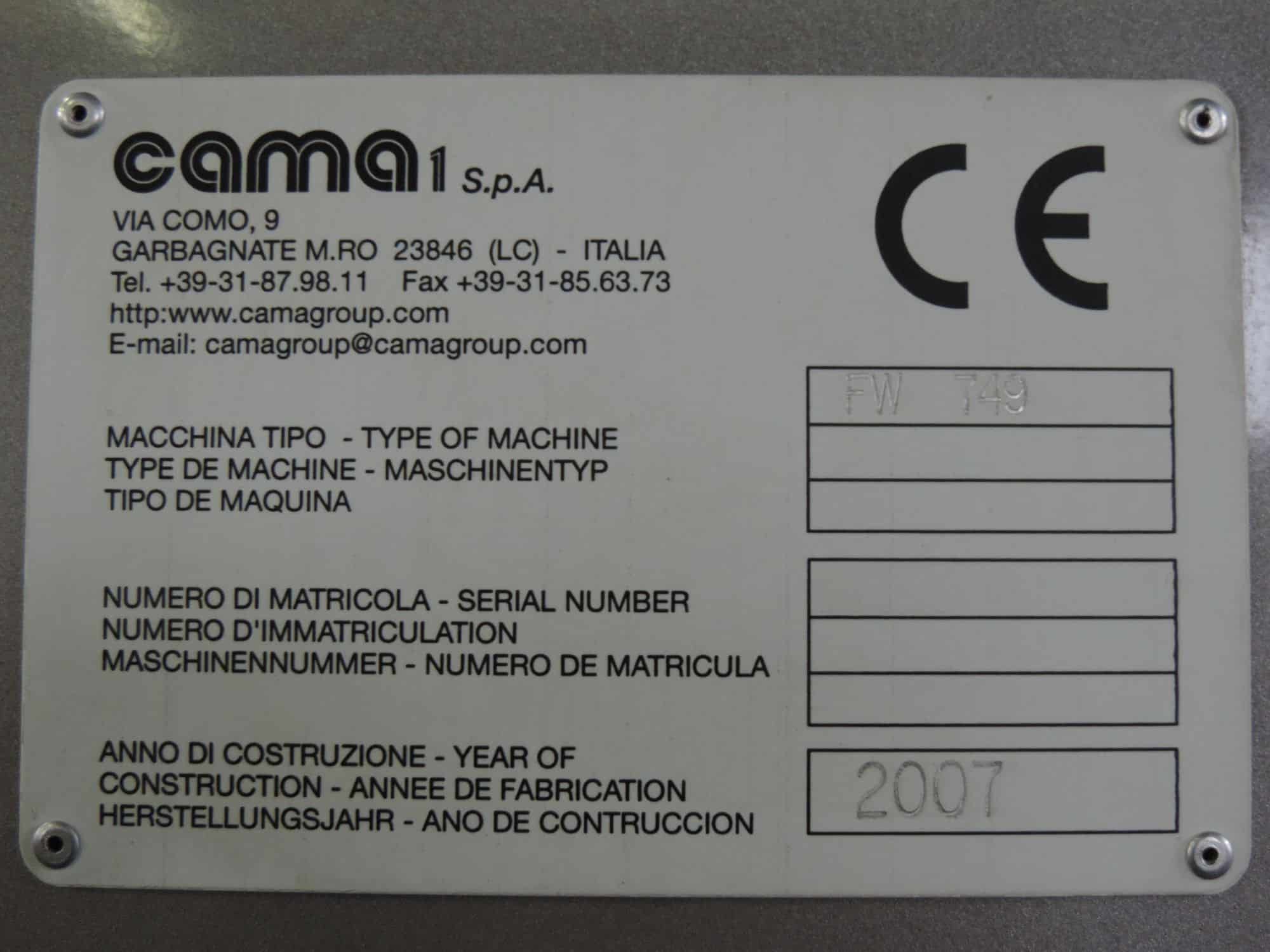 لوحة اسم مجموعة Cama Group FW 749 